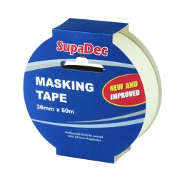 SupaDec Masking Tape - 50M x 36mm